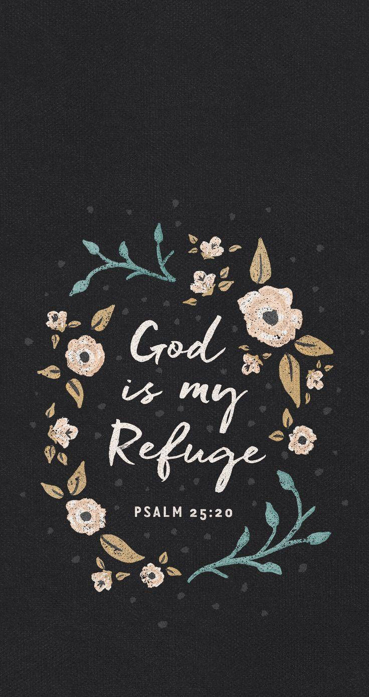 Refuge Jesus Quotes Wallpaper