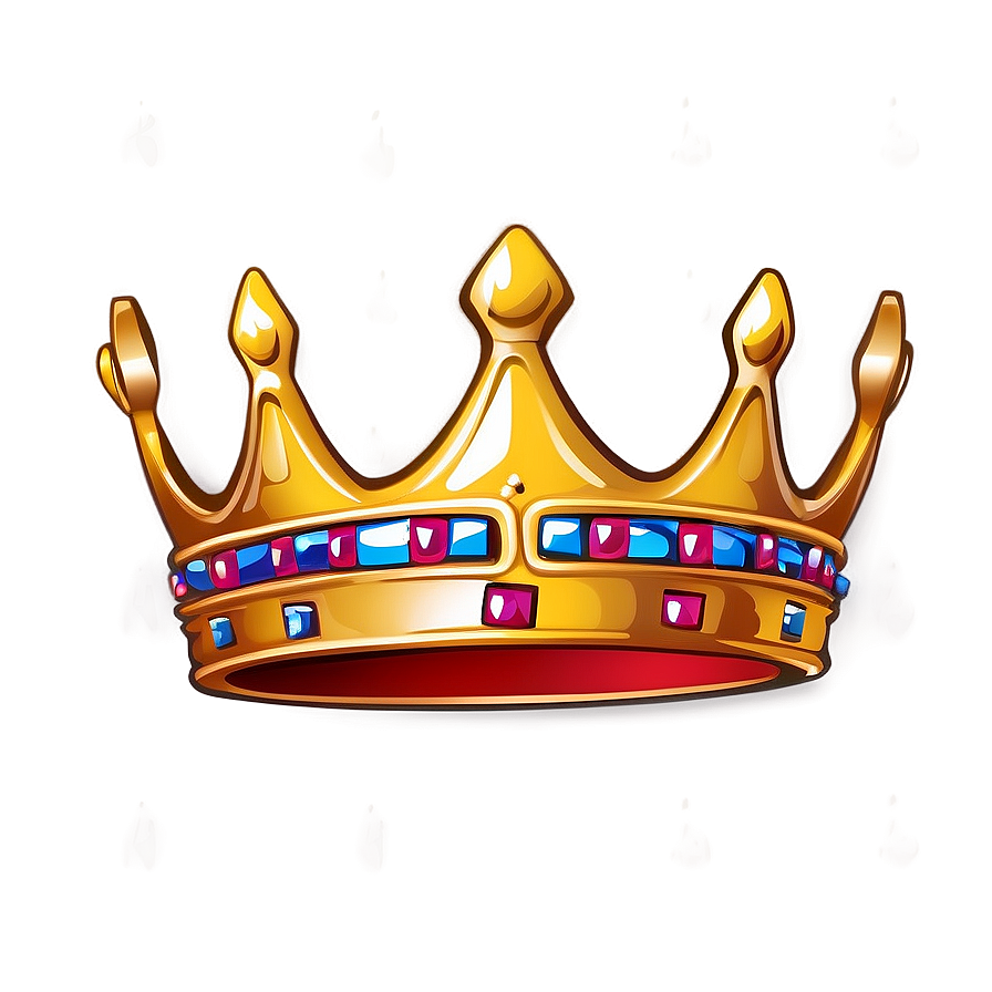 Regal Cartoon Crown Png Thh98 PNG