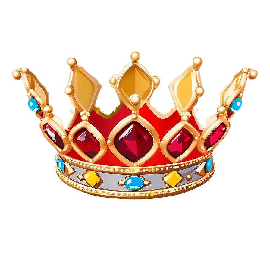 Regal Cartoon Crown Png Tla PNG