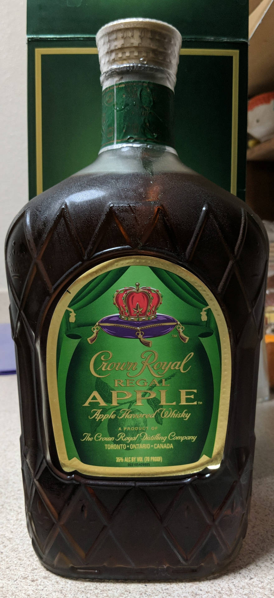 Kungligawhiskyn Från Crown Royal. Wallpaper