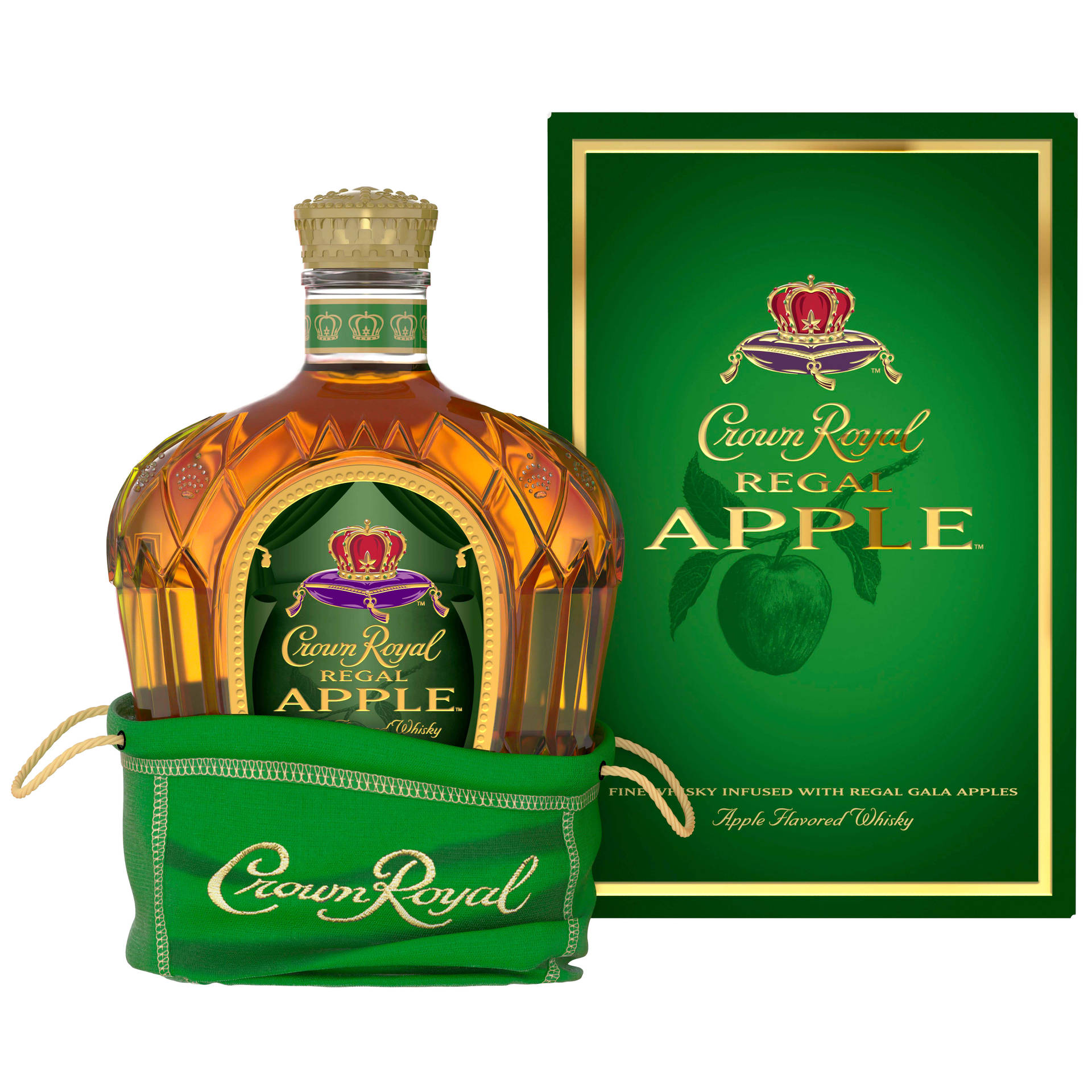 Regal Whisky Pouch And Box Wallpaper