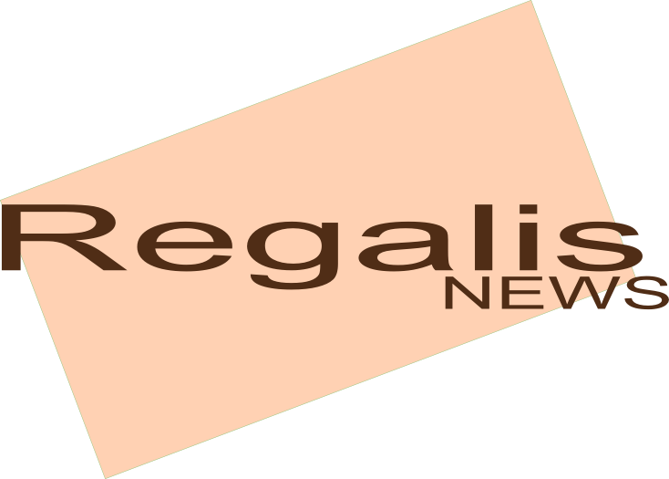 Regalis News Logo Design PNG