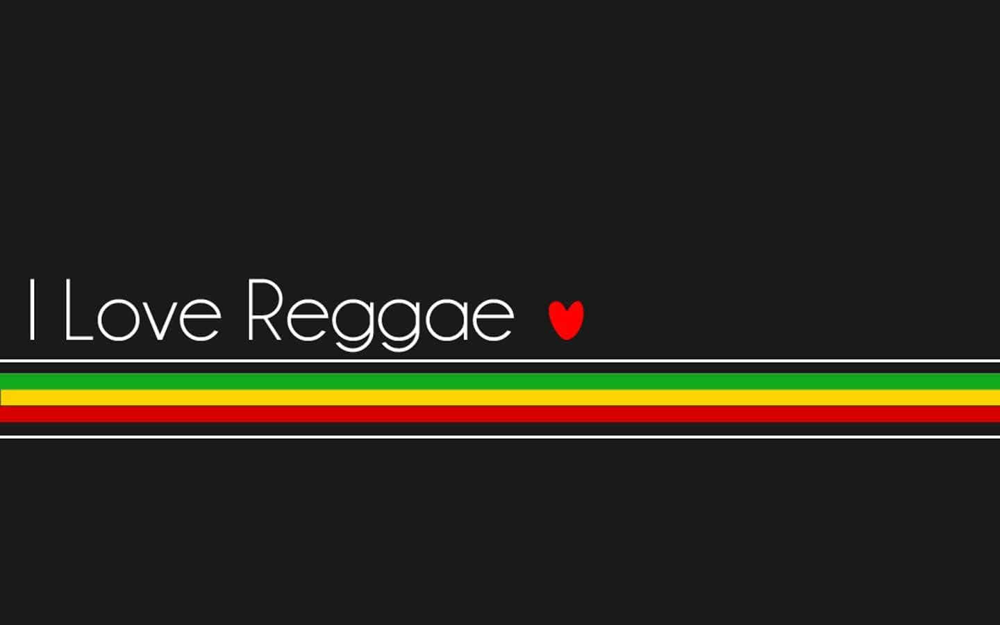 Kännden Uppiggande Energin Av Reggae-musiken.