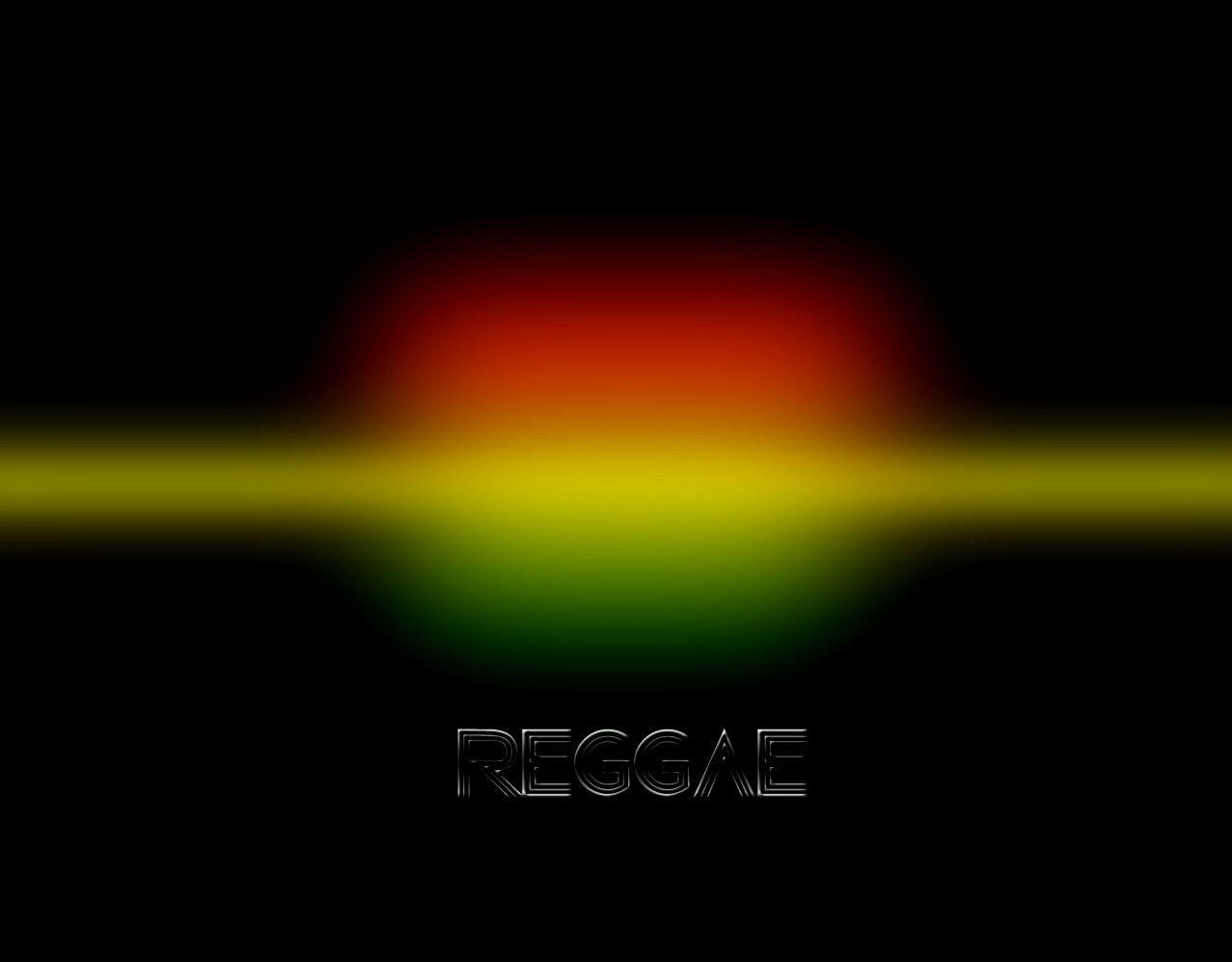A closeup of a vibrant reggae rhythm