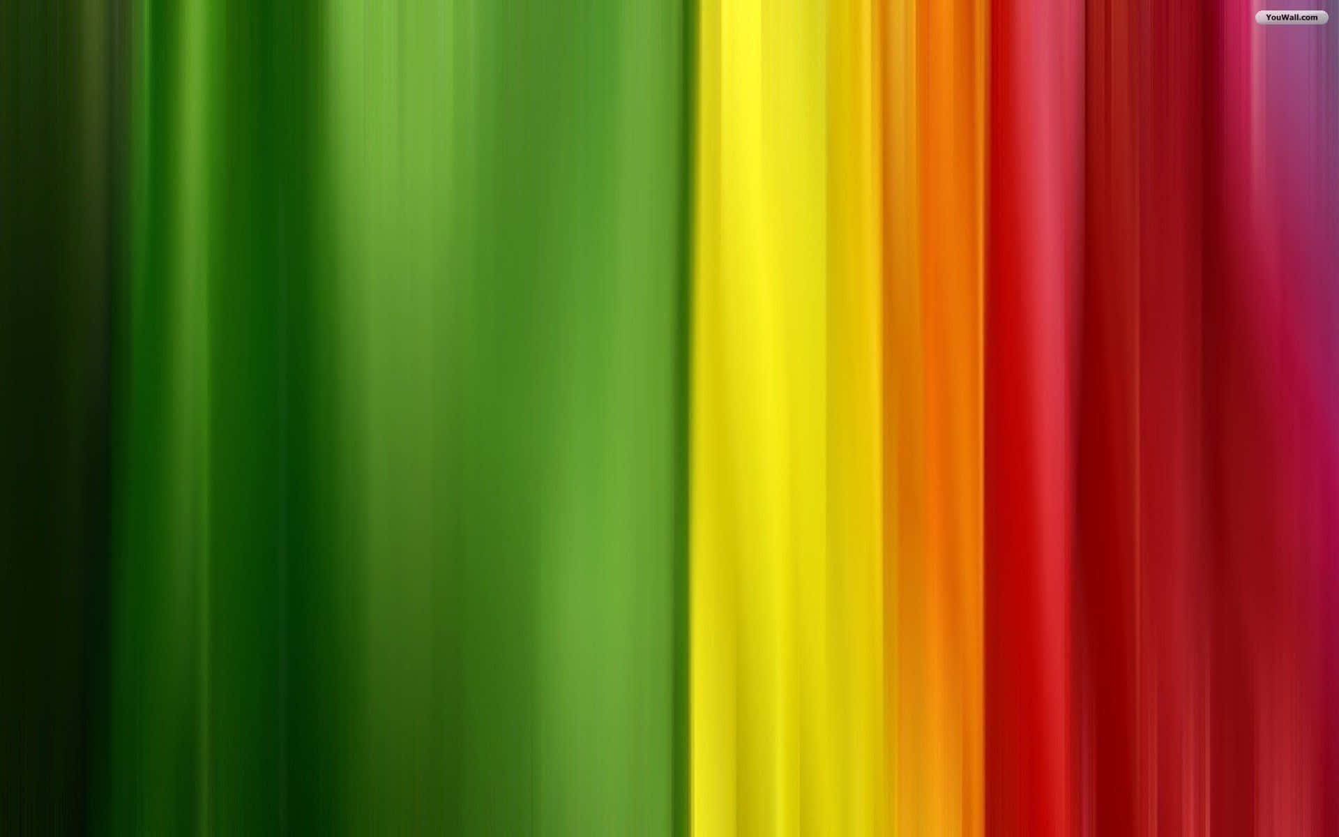 Enfarverig Baggrund Med En Regnbue Af Farver.