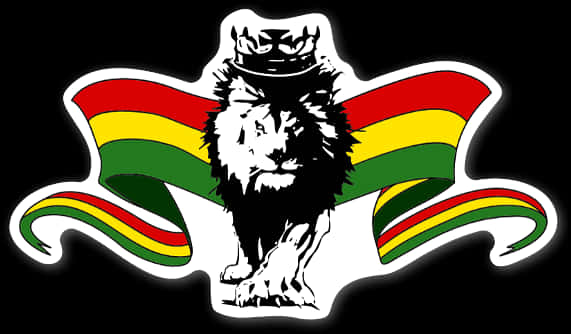 Reggae Lion Graphic PNG