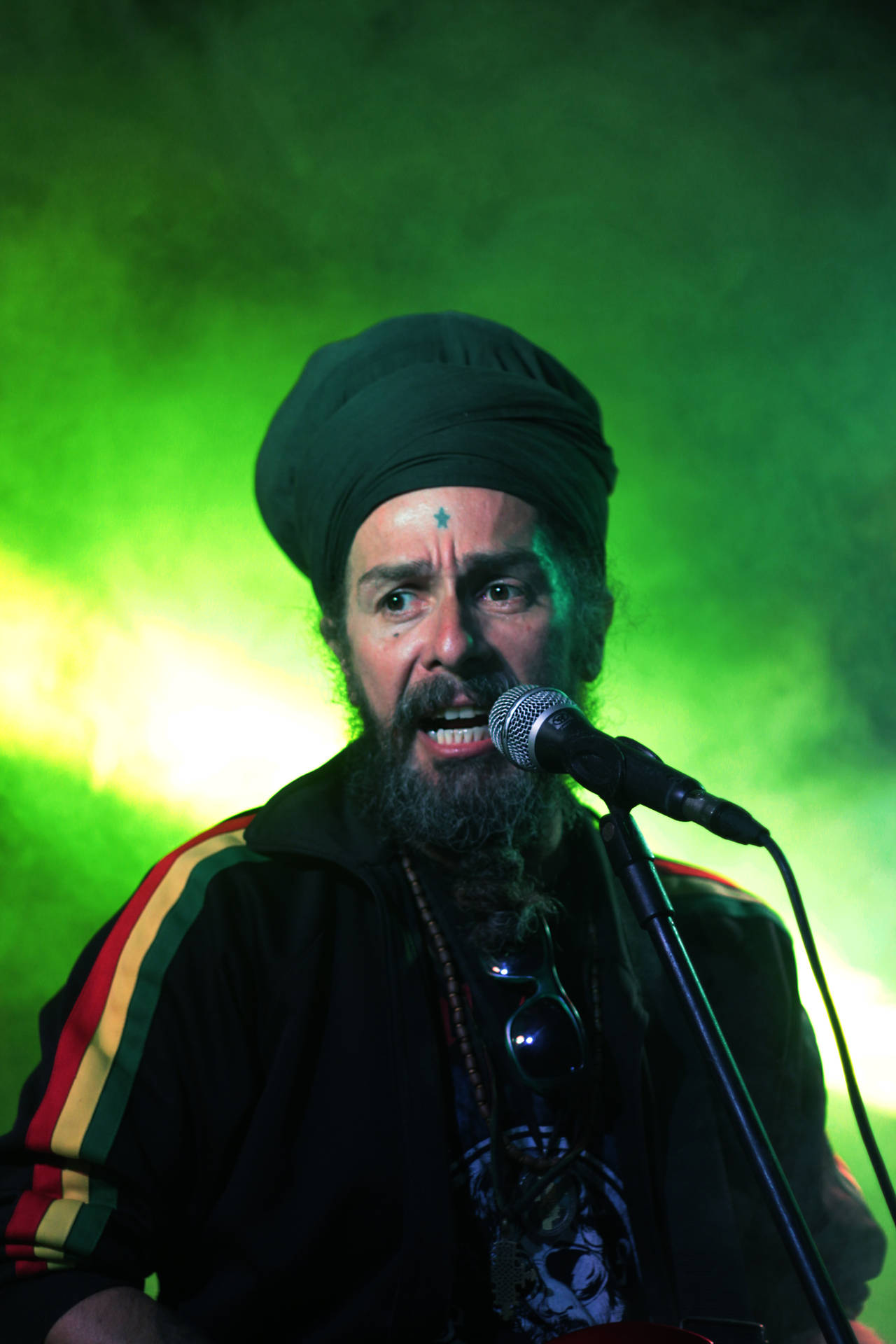 Reggae Singer With Turban Wallpaper