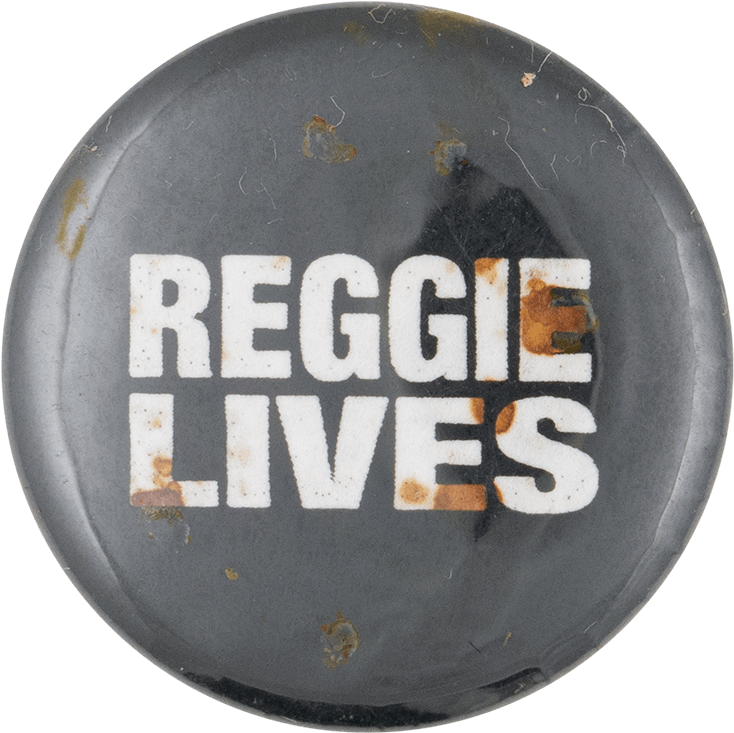 Reggie Lives Music Pin PNG