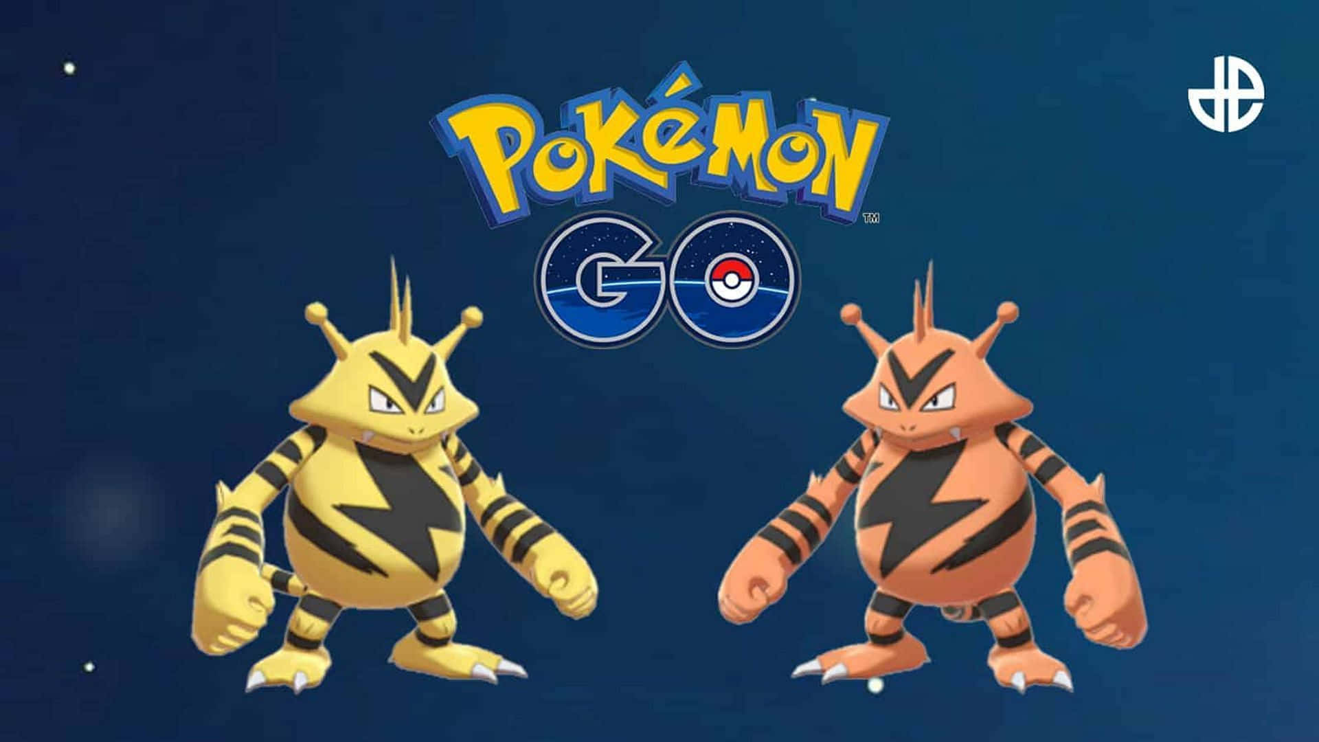 High-quality Electabuzz and Shiny Electabuzz Side by Side Comparison in Pokemon Go Wallpaper