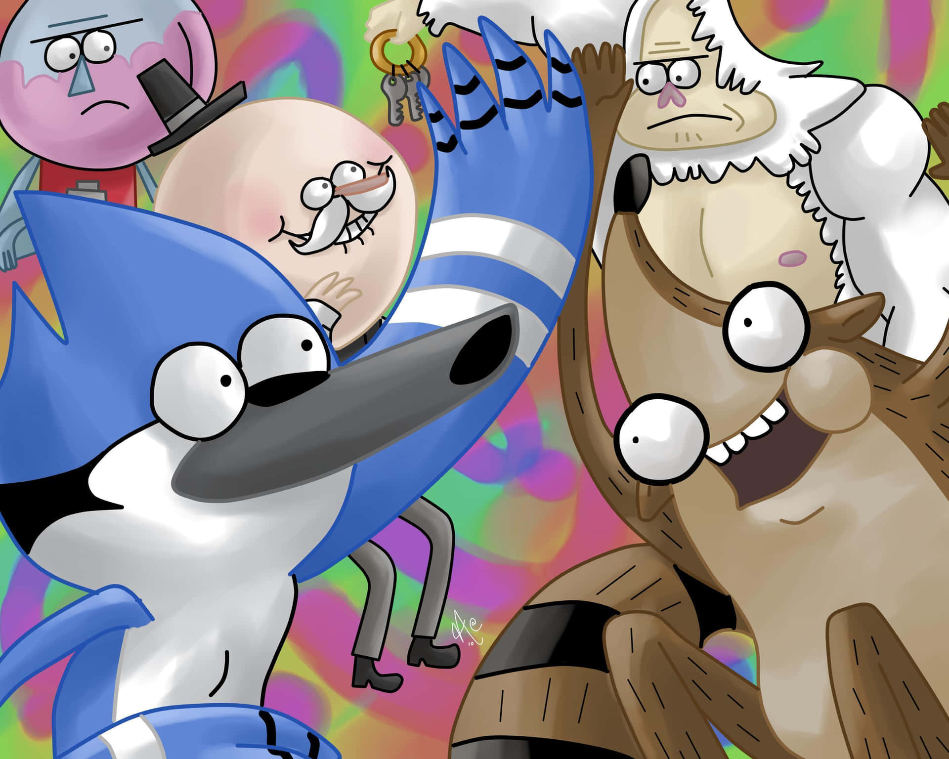 Mordecai and Rigby's Adventure in Regular Show