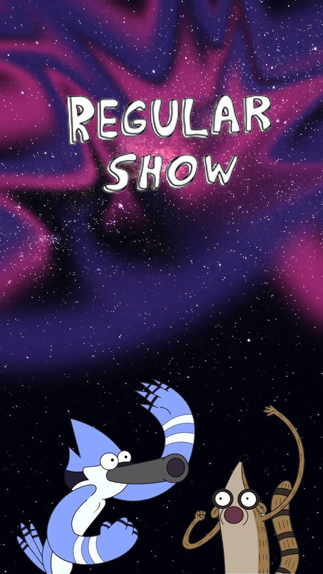 Regular Show Galaxy Wallpaper