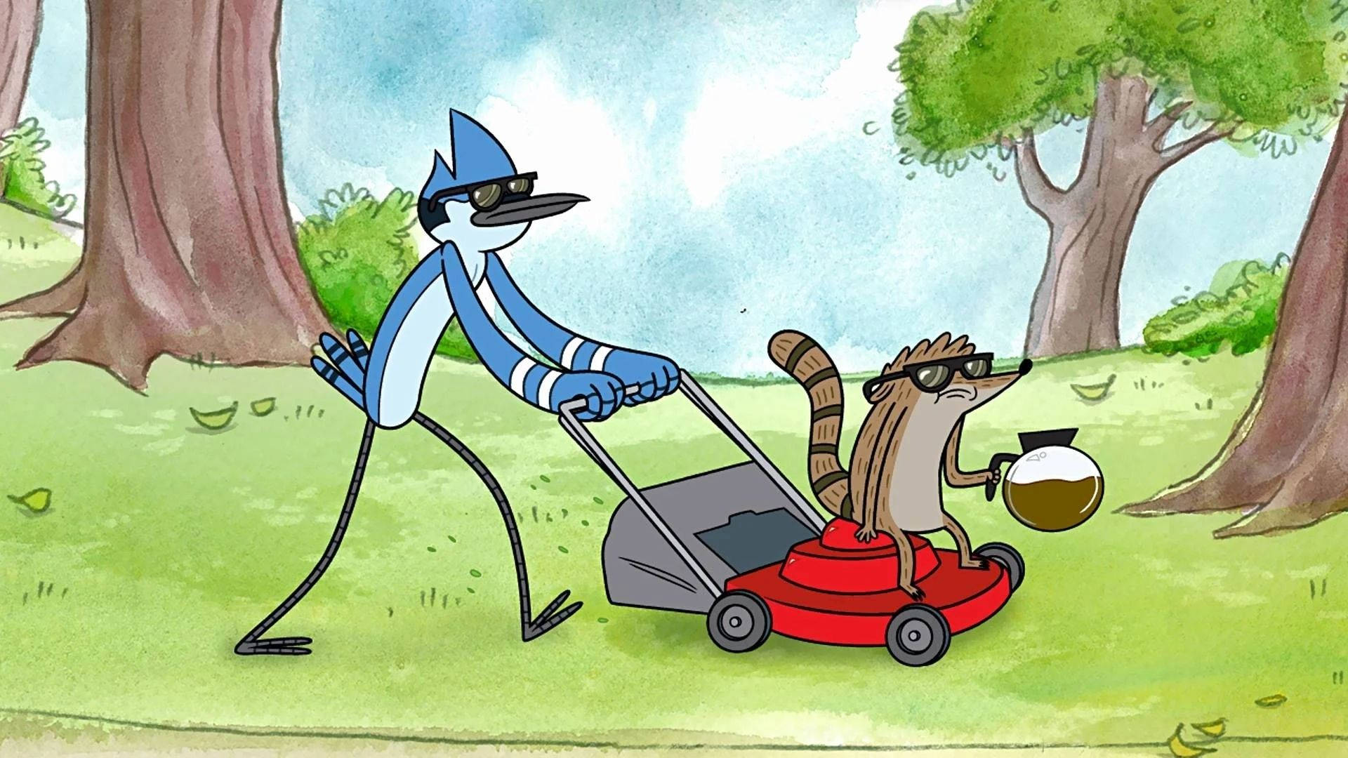 Regular Show In Cool Shades