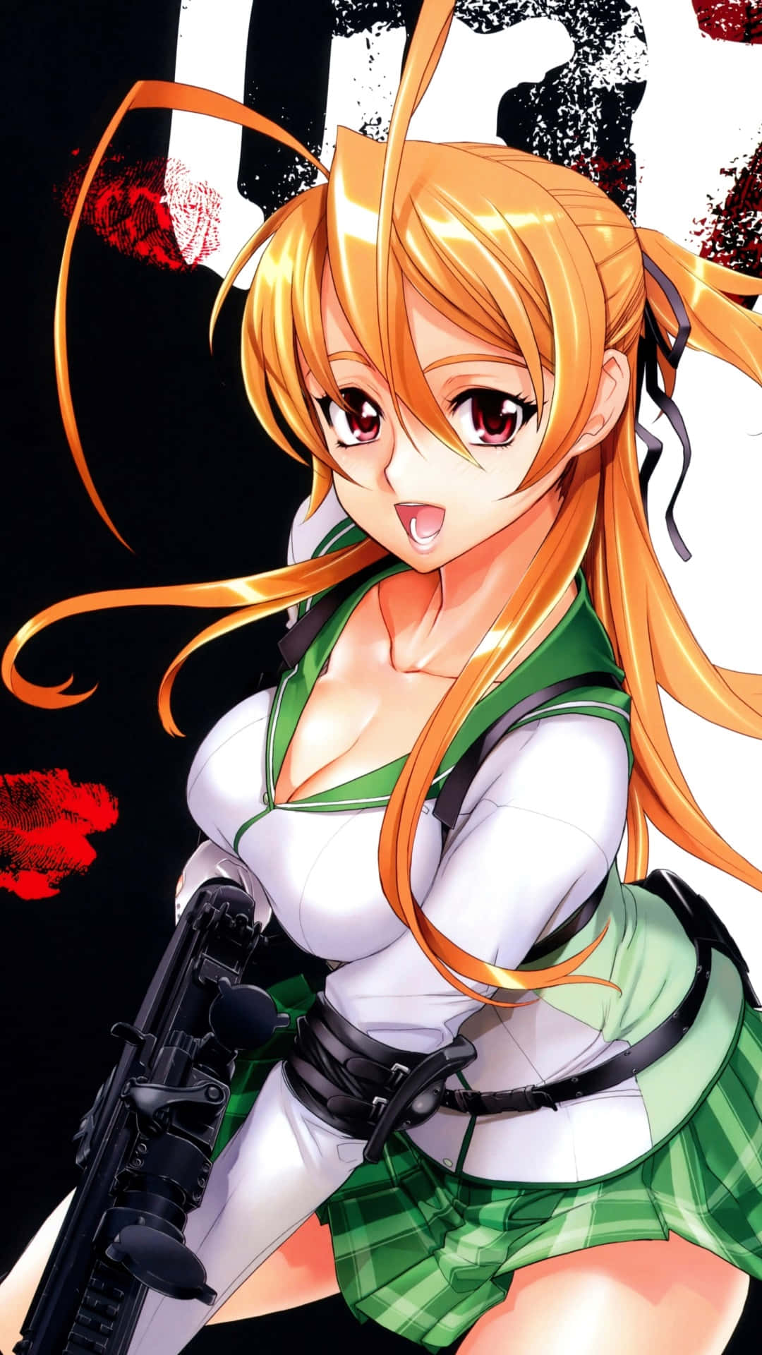 Download Caption: Takashi Komuro - A Protagonist Of Highschool Of The Dead  Wallpaper