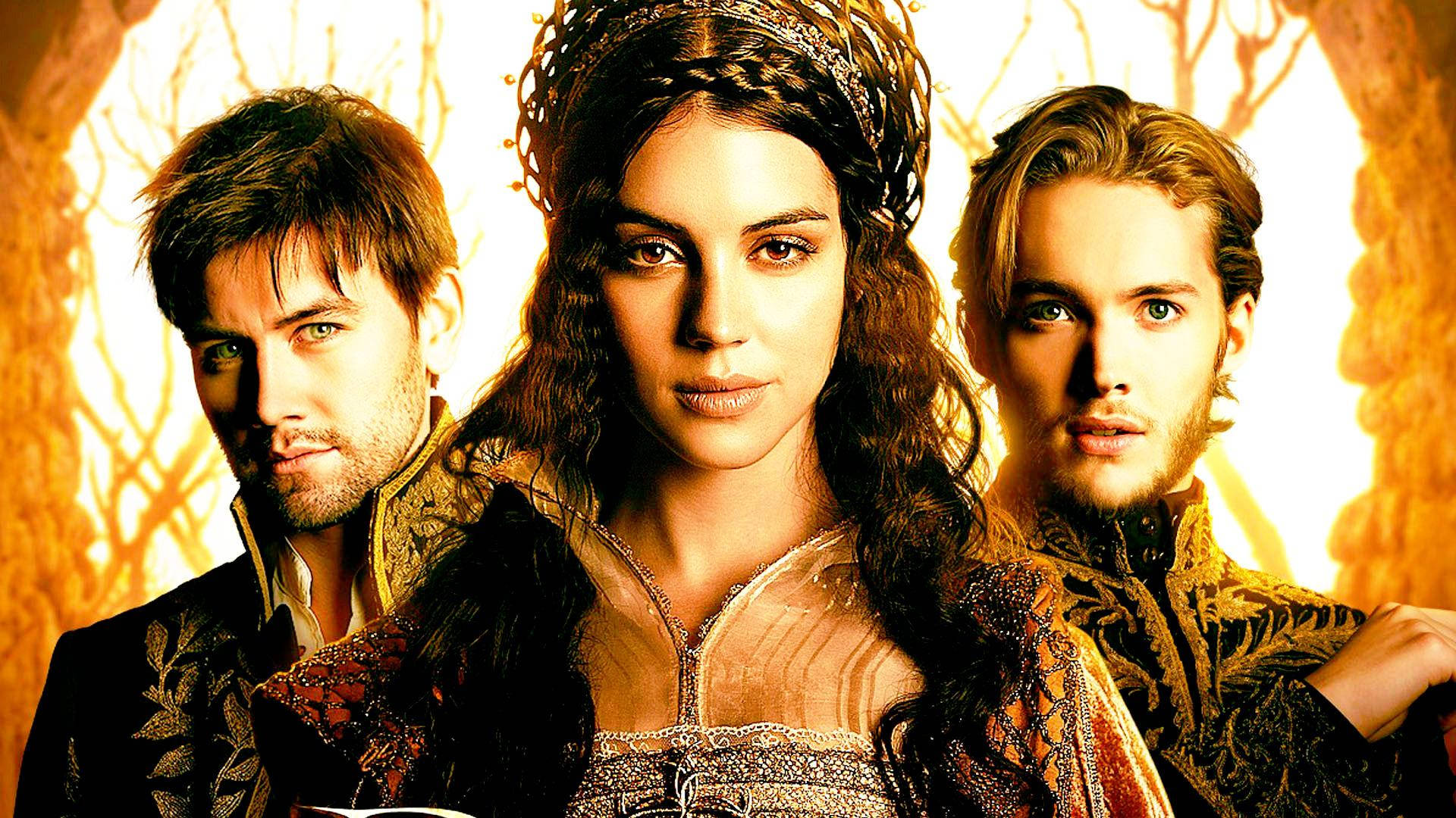 Reign Mary Stuart And Two Princes Wallpaper