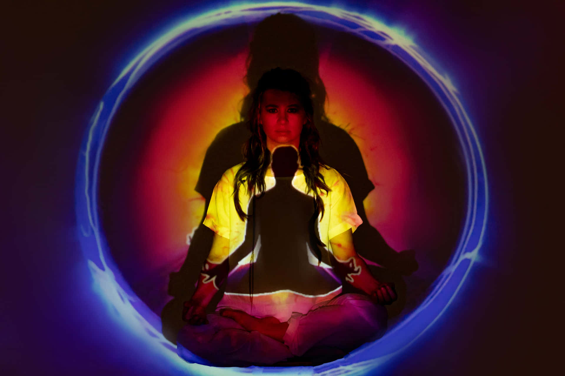 Spiritual Reiki Energy Healing Session Wallpaper