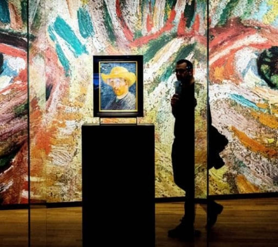 Museovan Gogh Reinventado. Fondo de pantalla