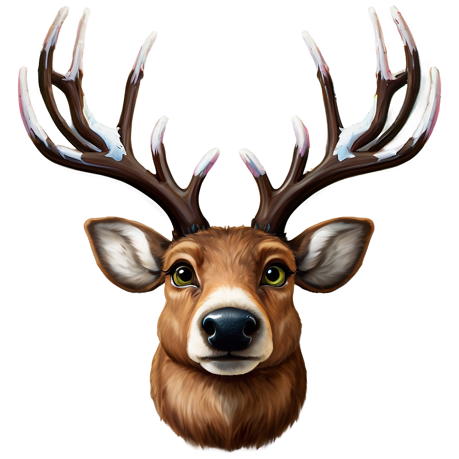 Download Reindeer Head Png Prh