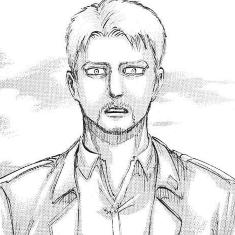 Reiner Braun Van Attack On Titan Achtergrond