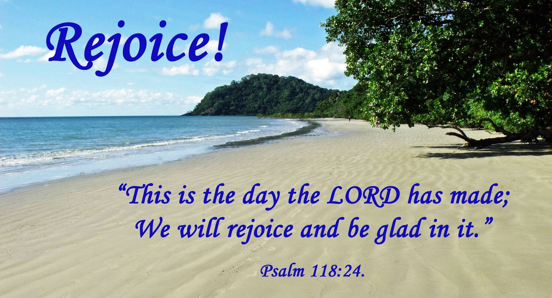 Rejoice Bible Quote