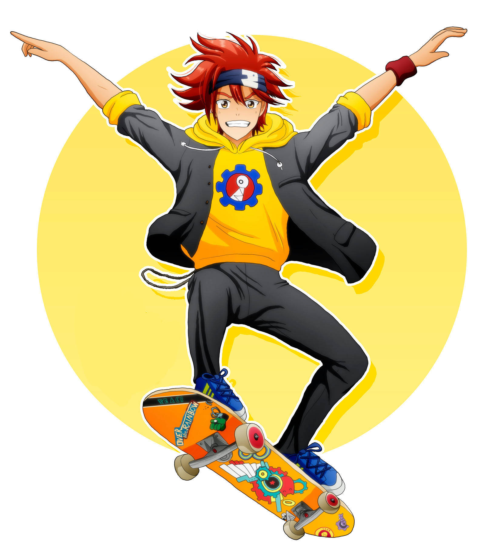 Reki Skater Boy Aesthetic Wallpaper