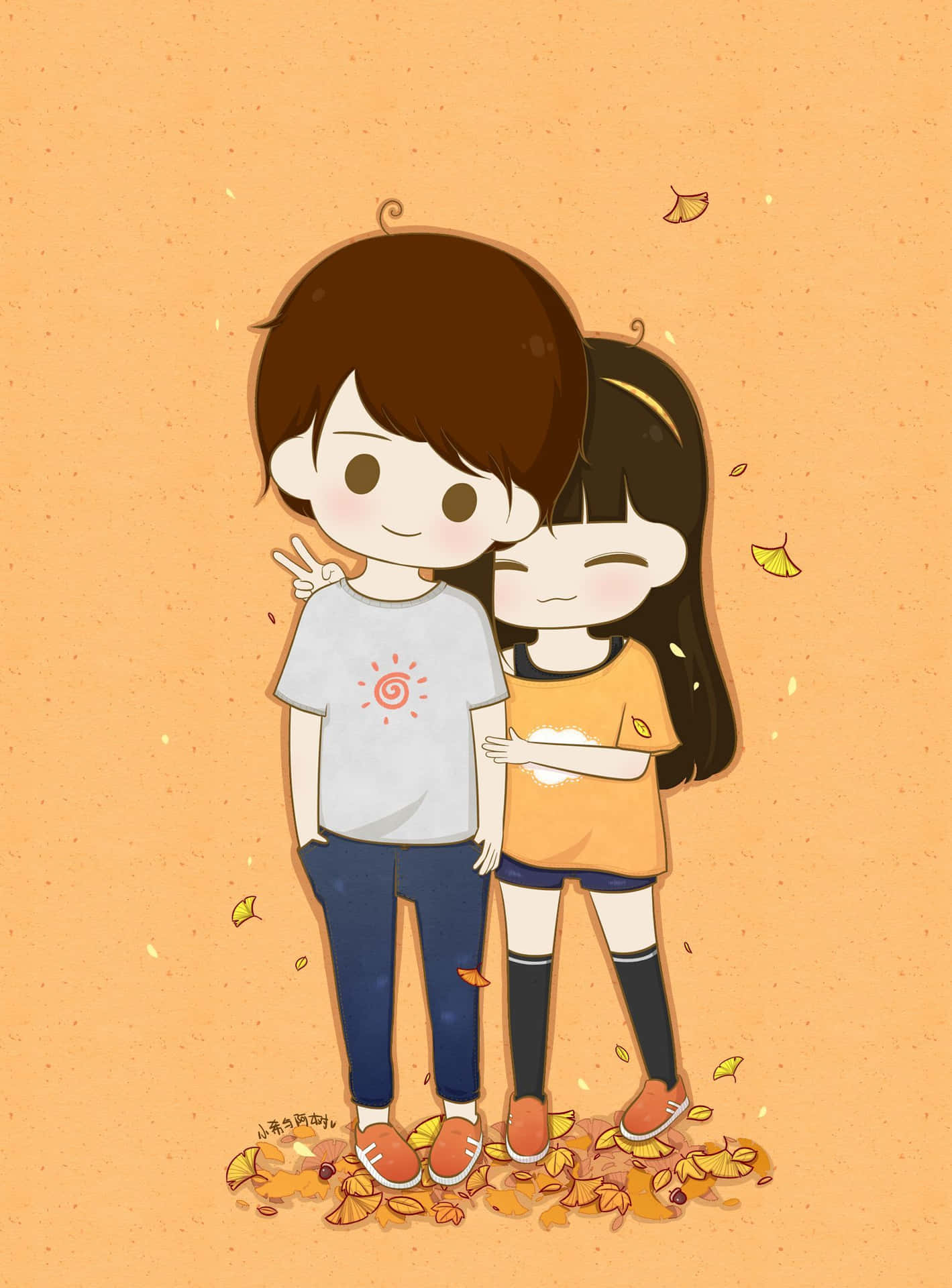 cute cartoons in love to draw