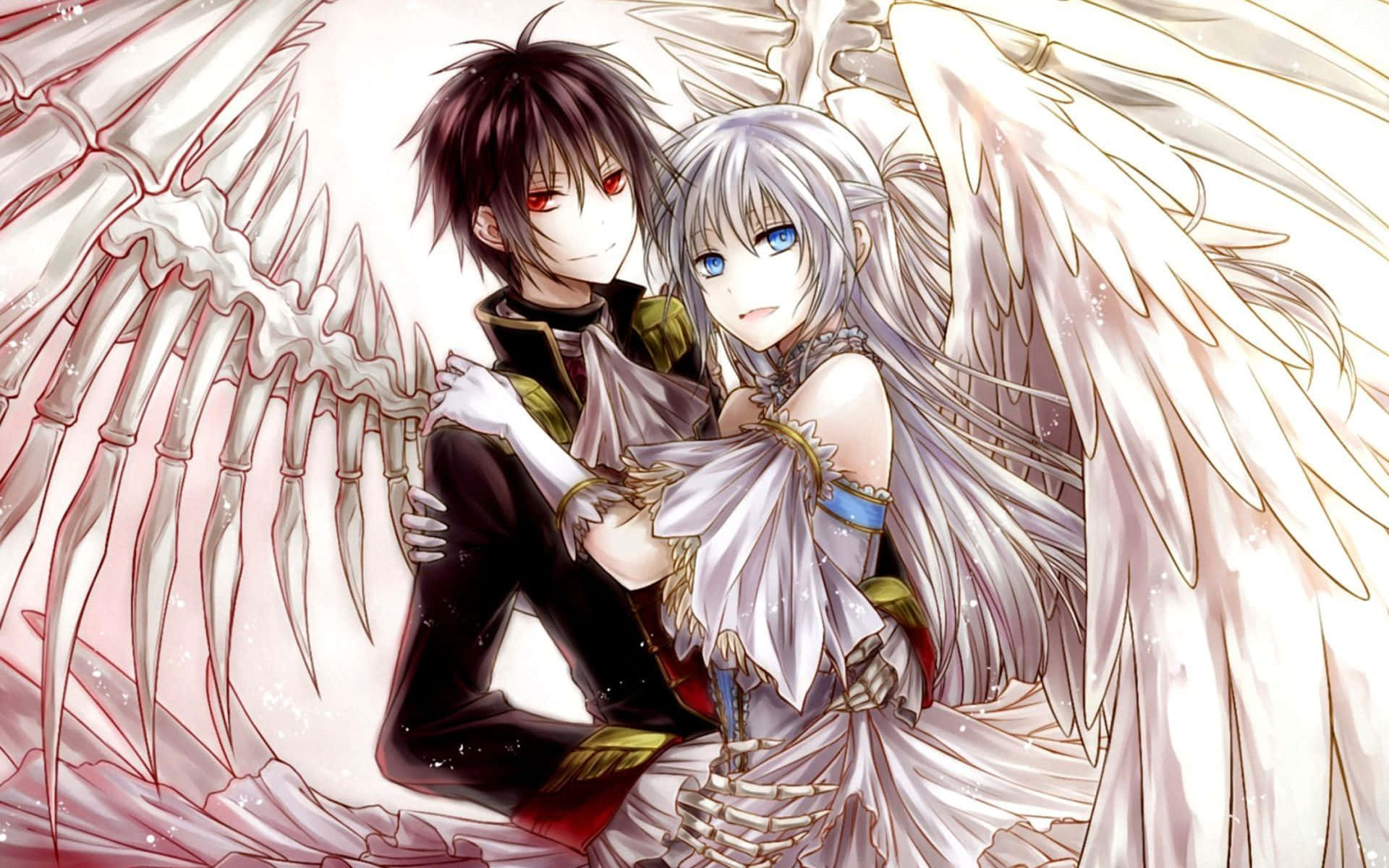 Devil and Angel Relationship Cute Couple Pictures