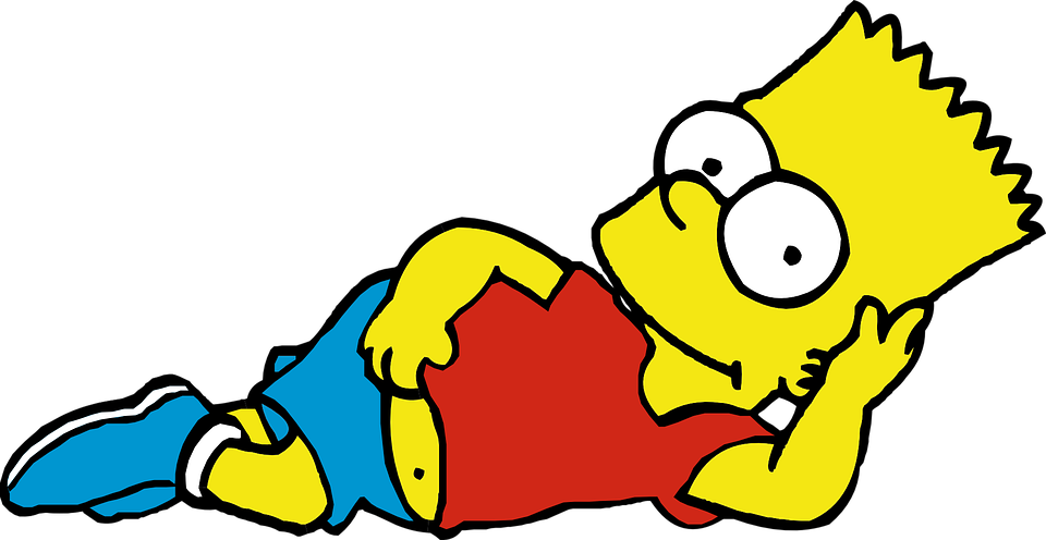 Download Relaxed Cartoon Character Lying Down.png | Wallpapers.com