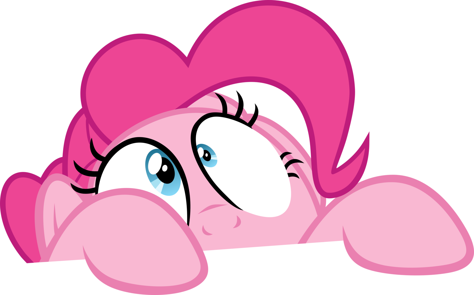 Relaxed Pinkie Pie Vector PNG