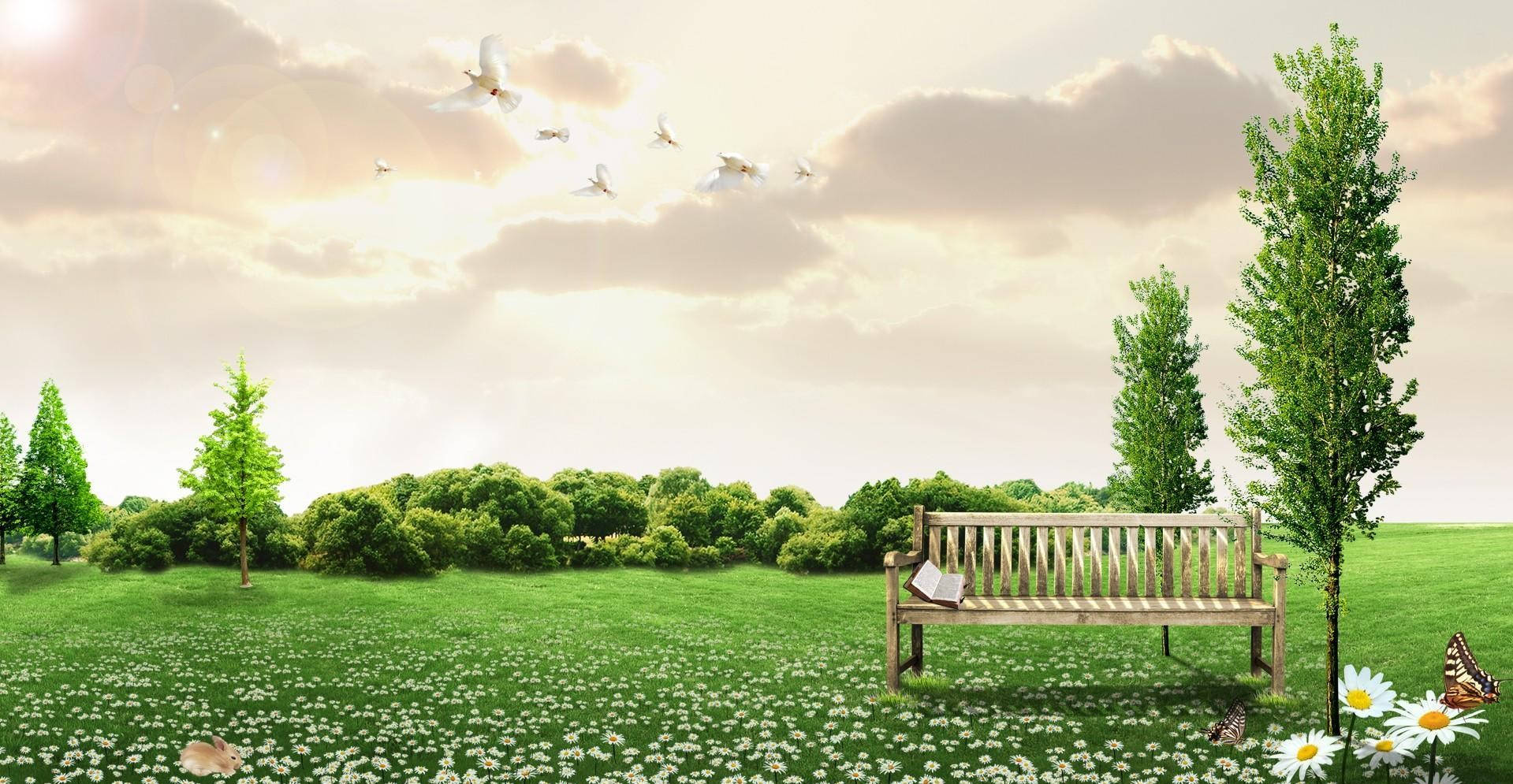 relaxing pc background