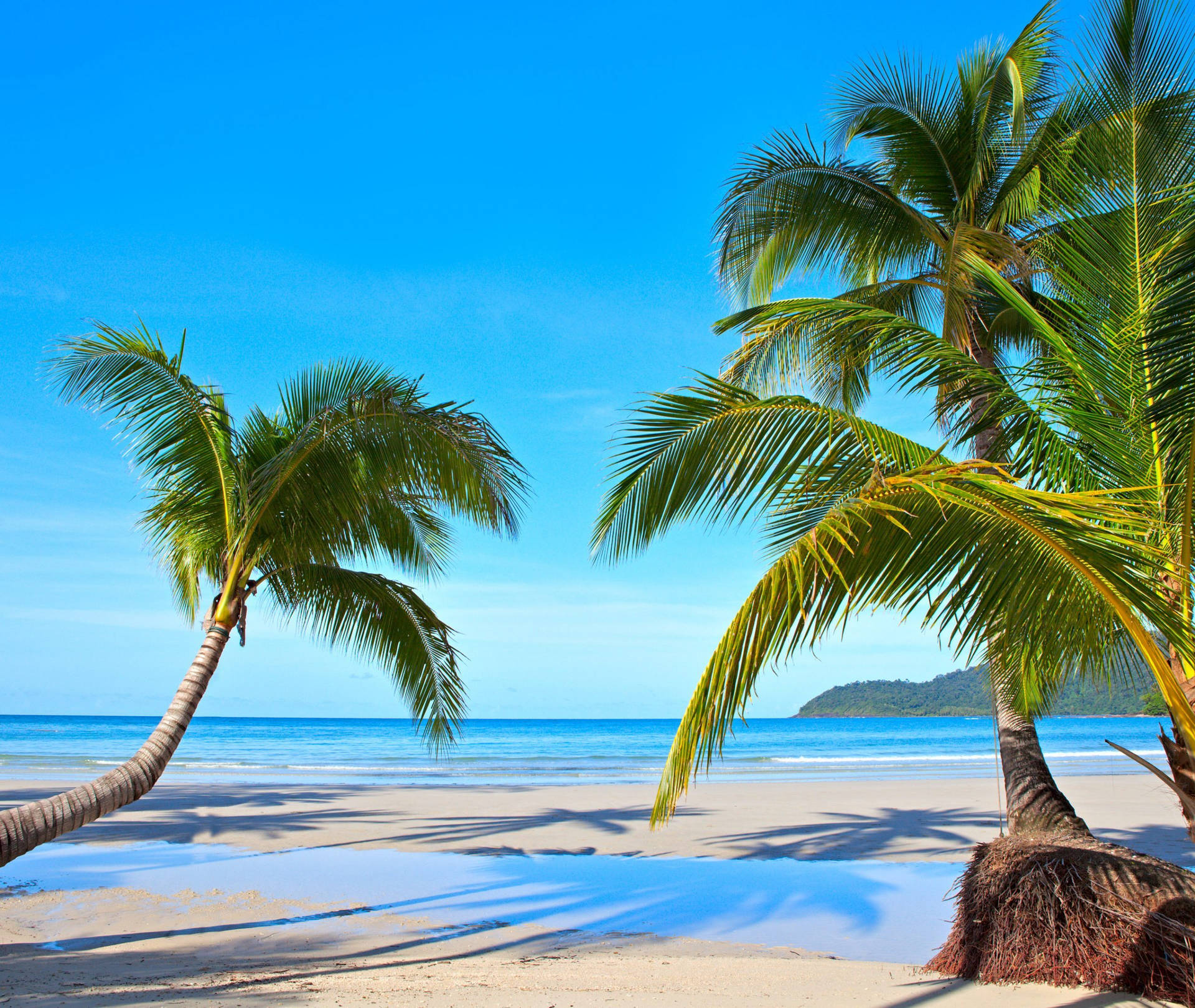 Relaxing Solomon Islands Beach Wallpaper