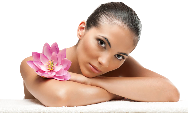 Relaxing Spa Experiencewith Lotus Flower PNG