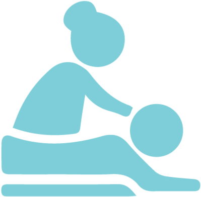 Relaxing Spa Massage Icon PNG