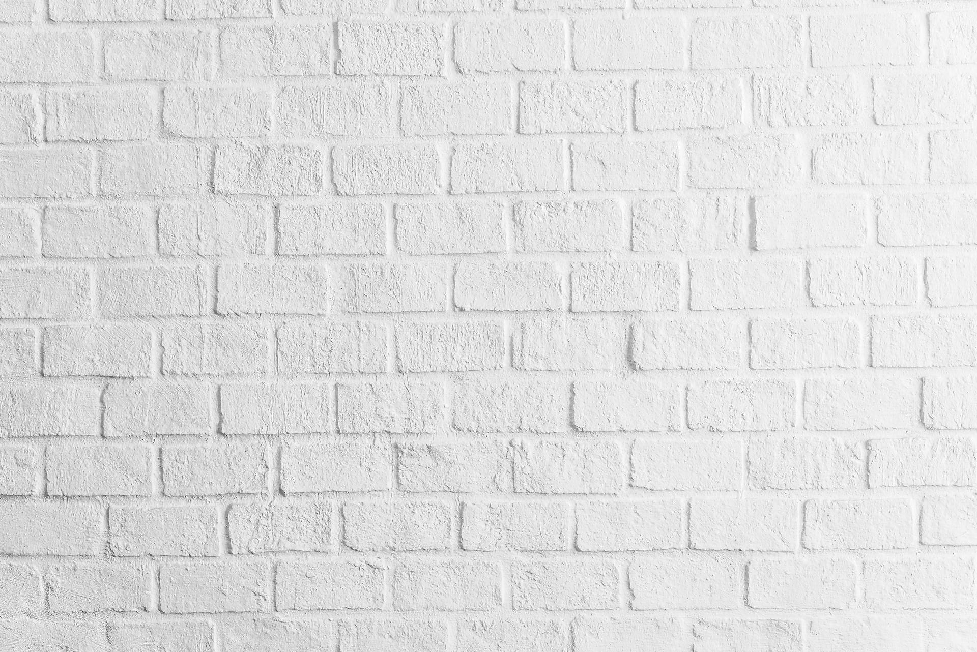 Relief Hvid Brick Style Wallpaper