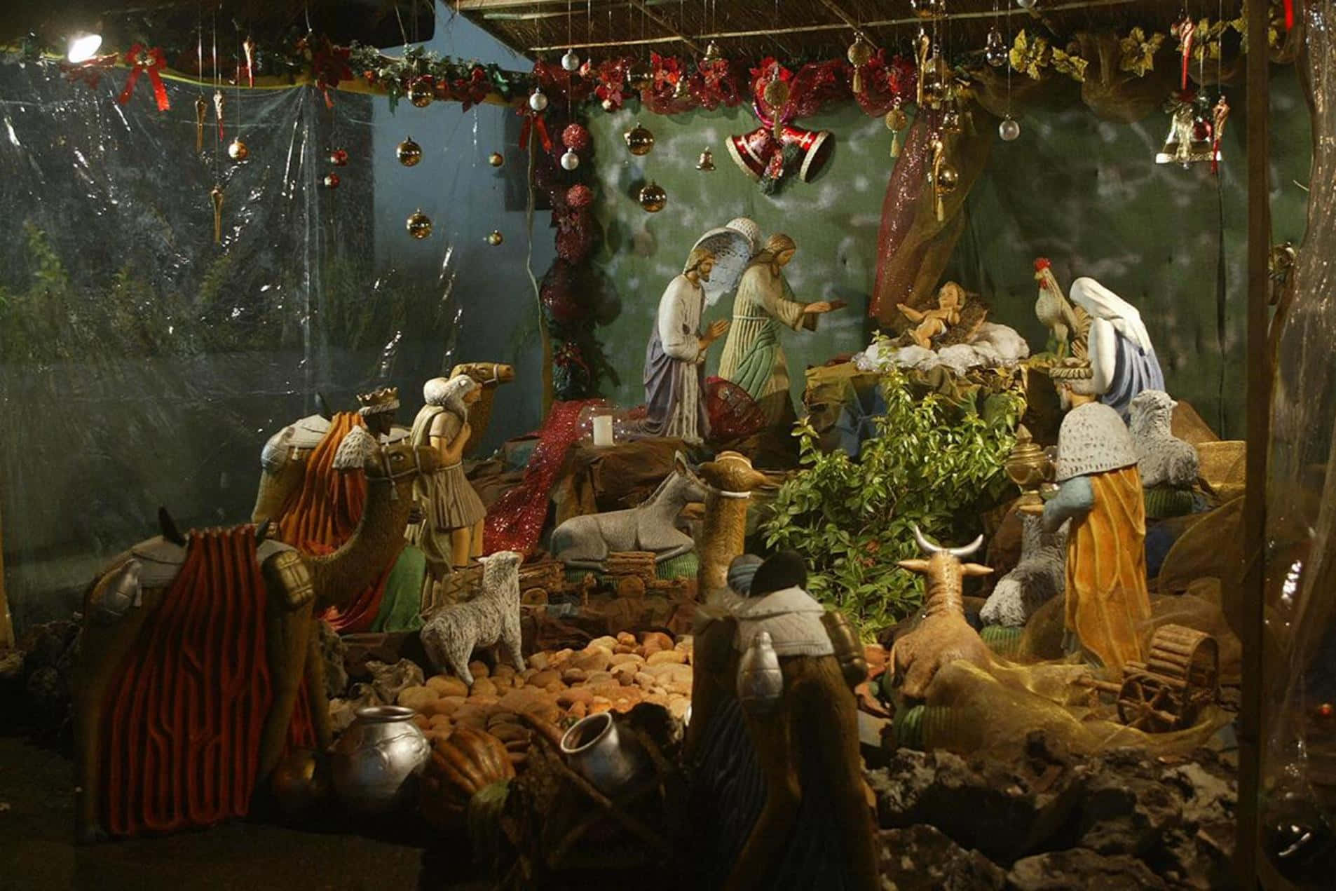 Firahögtiderna Med En Religiös Jul