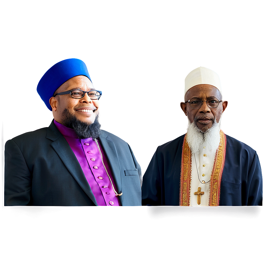 Download Religious Leaders Portraits Png Tkr | Wallpapers.com