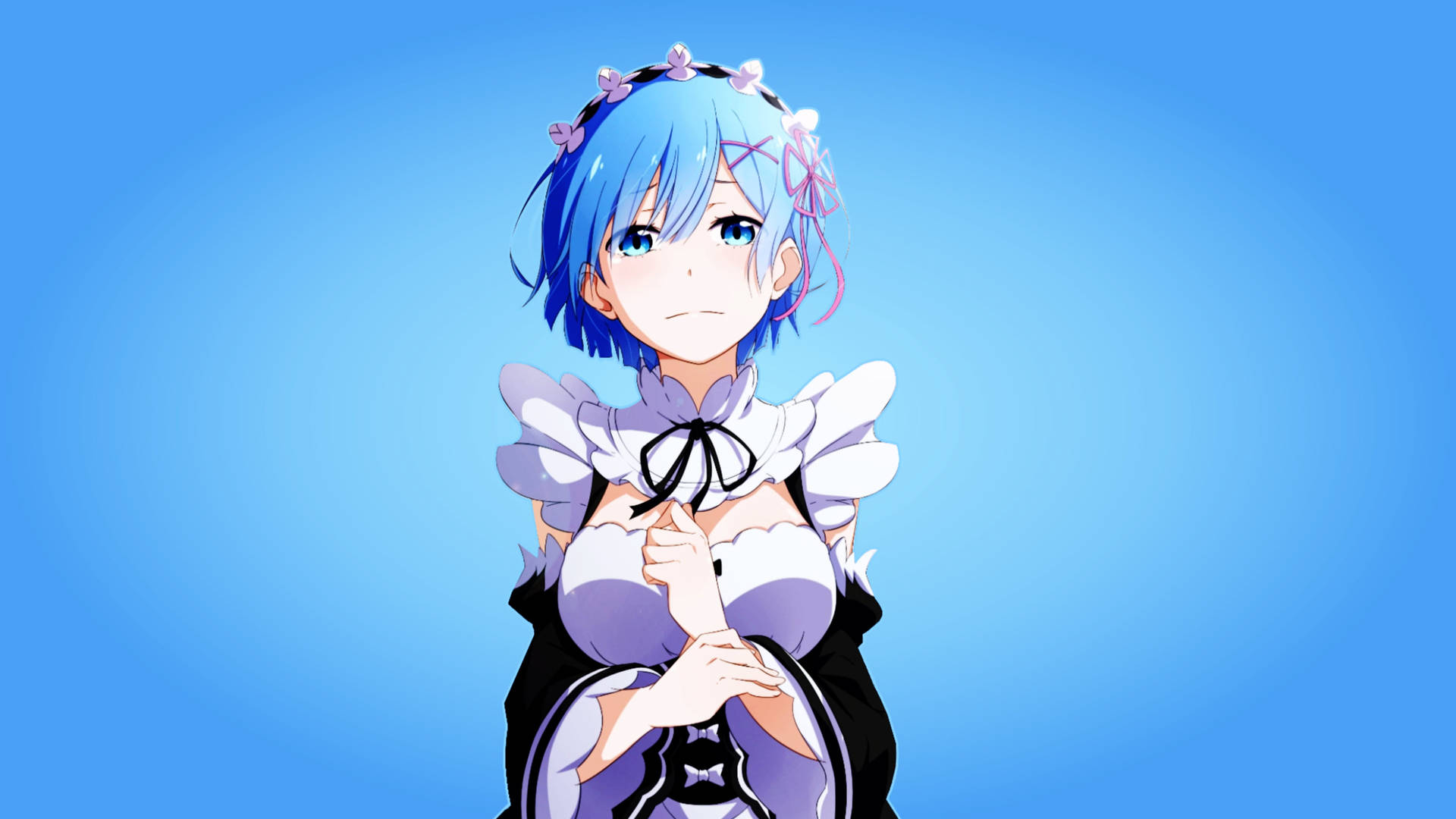 Rem In Blue Aesthetic