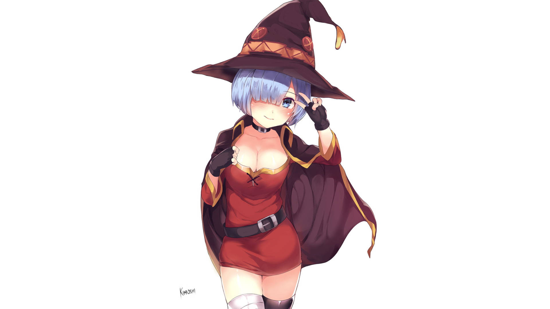 Rem In Witch Costume