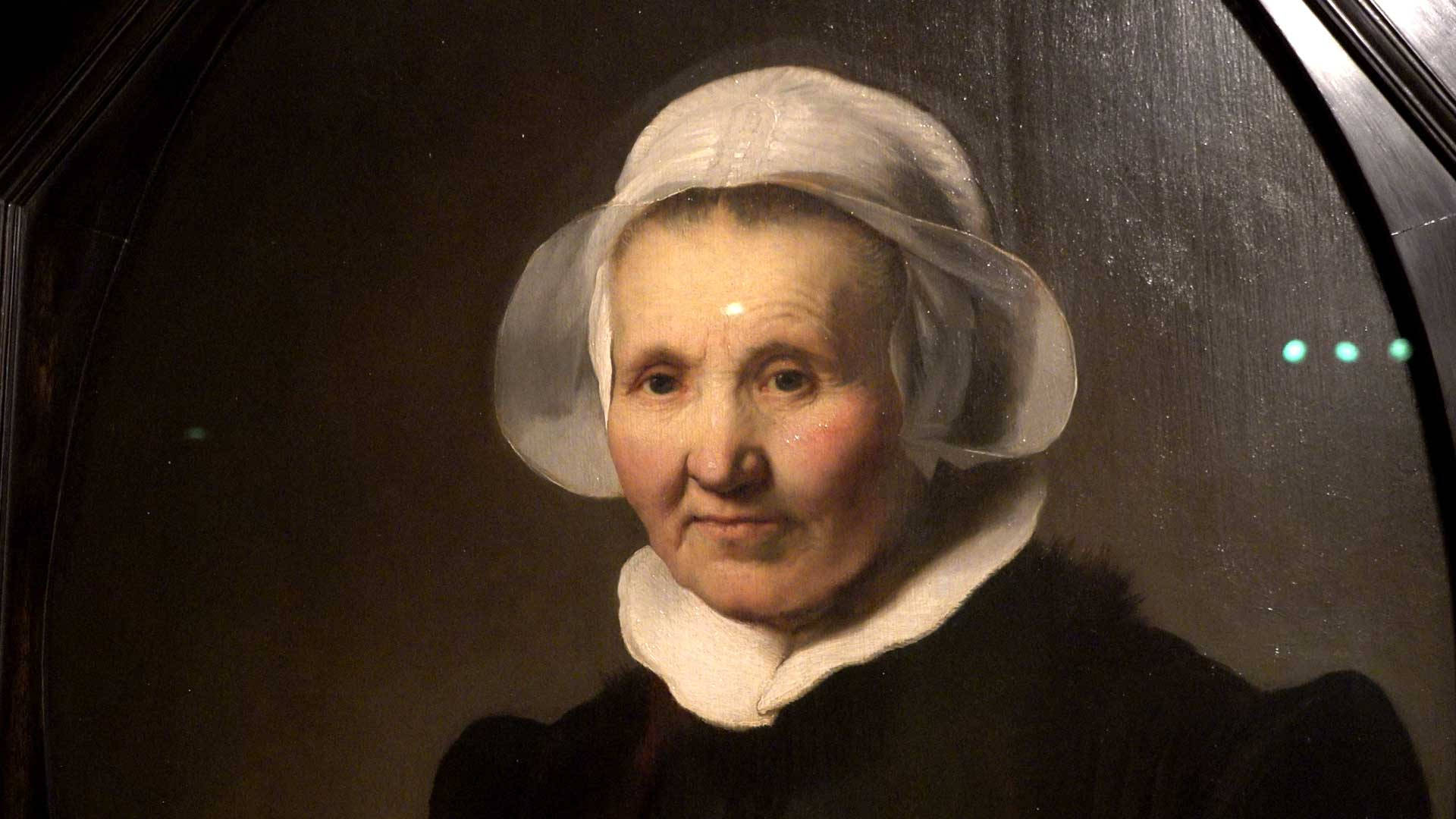 Rembrandt Aeltje Pietersdr Uylenburgh Portrait Wallpaper