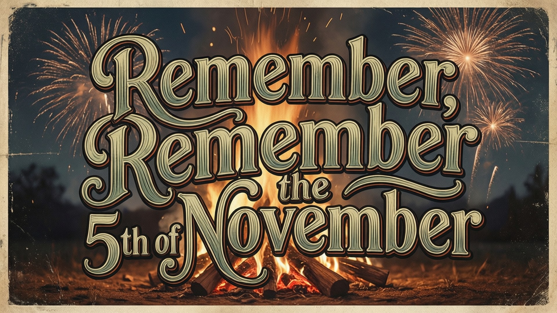 Póster Remember Remember Fondos de pantalla