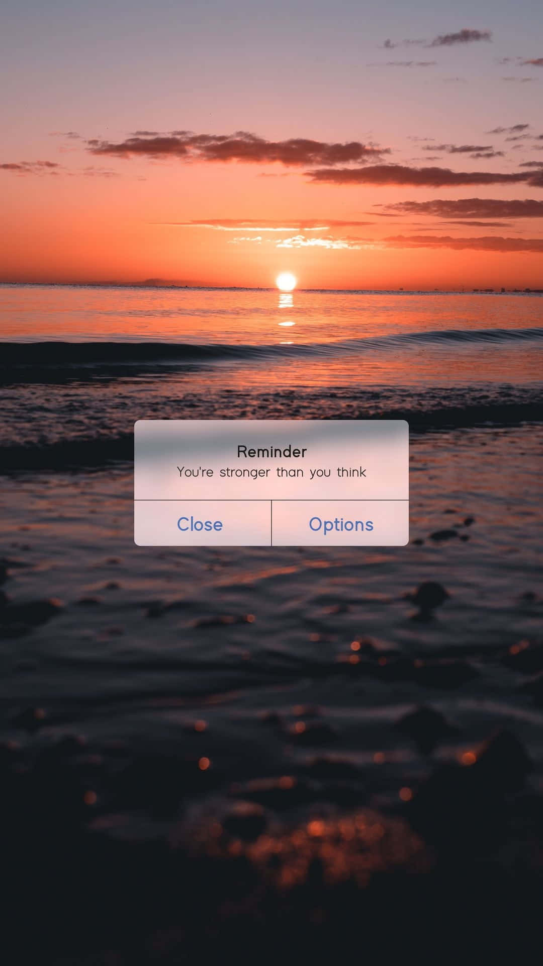 A Screenshot Of The Sunset On The Beach