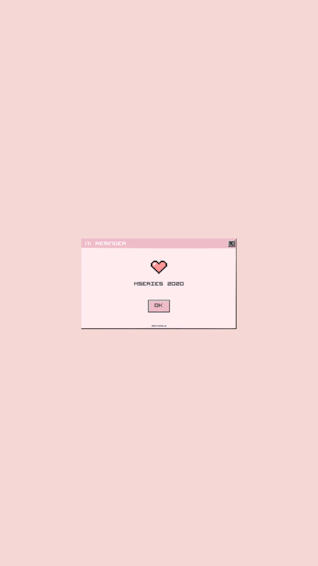 A Pink Background With A Heart On It