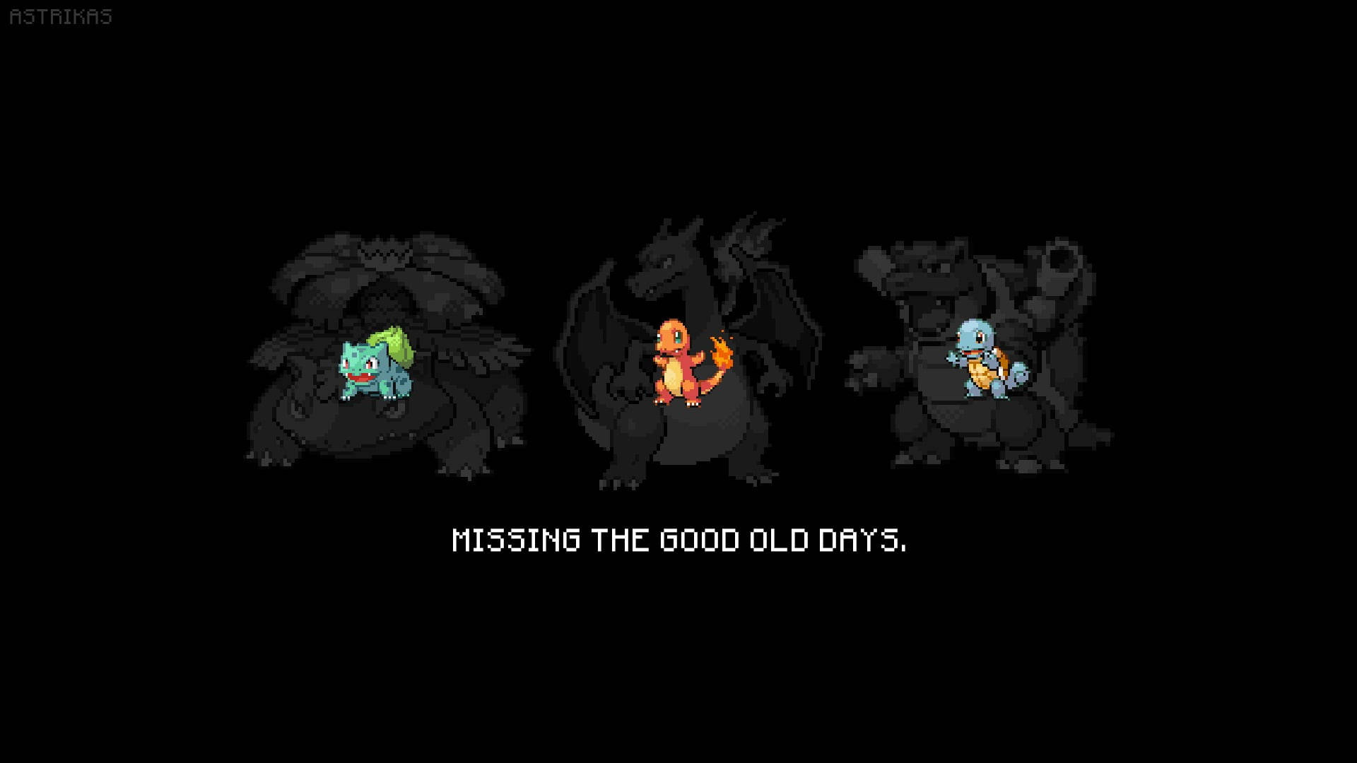 Enjoying the Good Old Days with Charizard Wallpaper