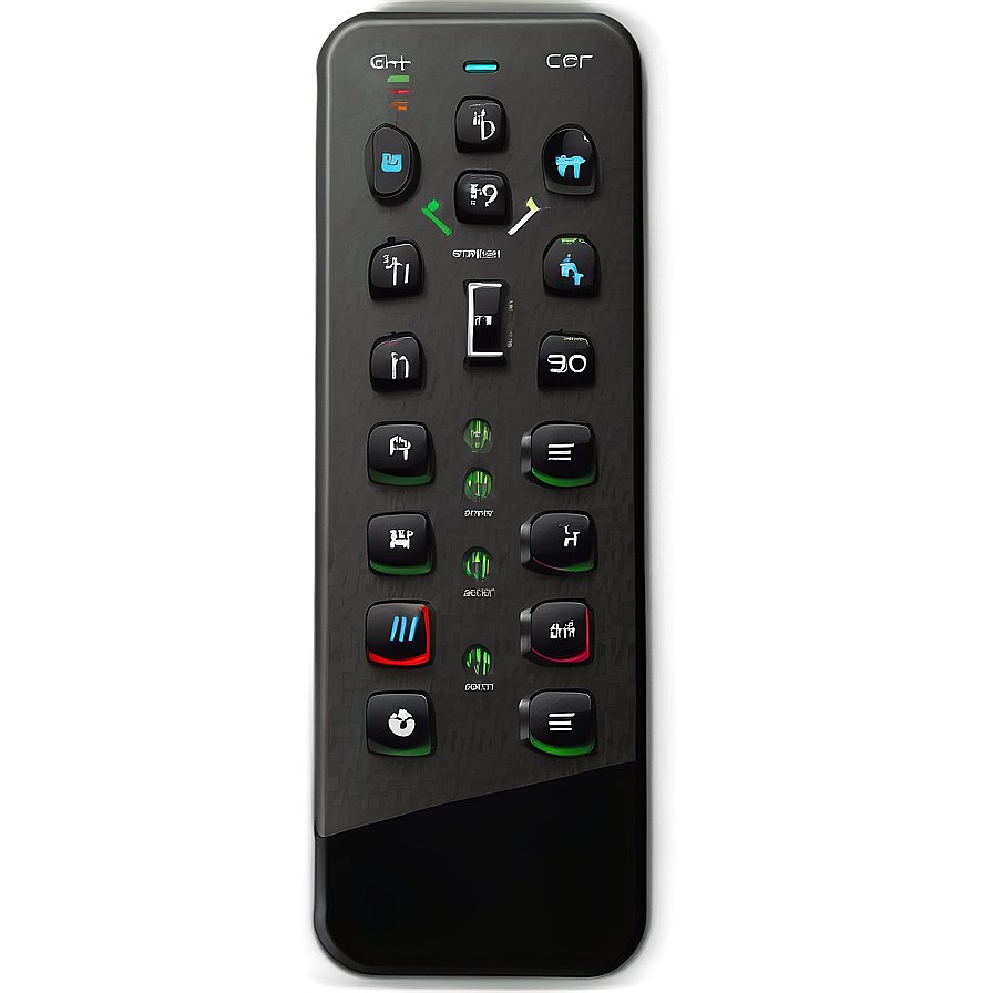 Remote Control With Buttons Png Owl94 PNG