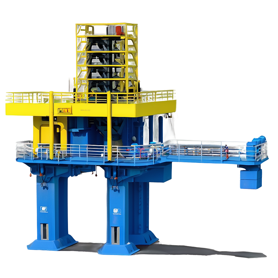 Remote Oil Extraction Platform Png Eho PNG