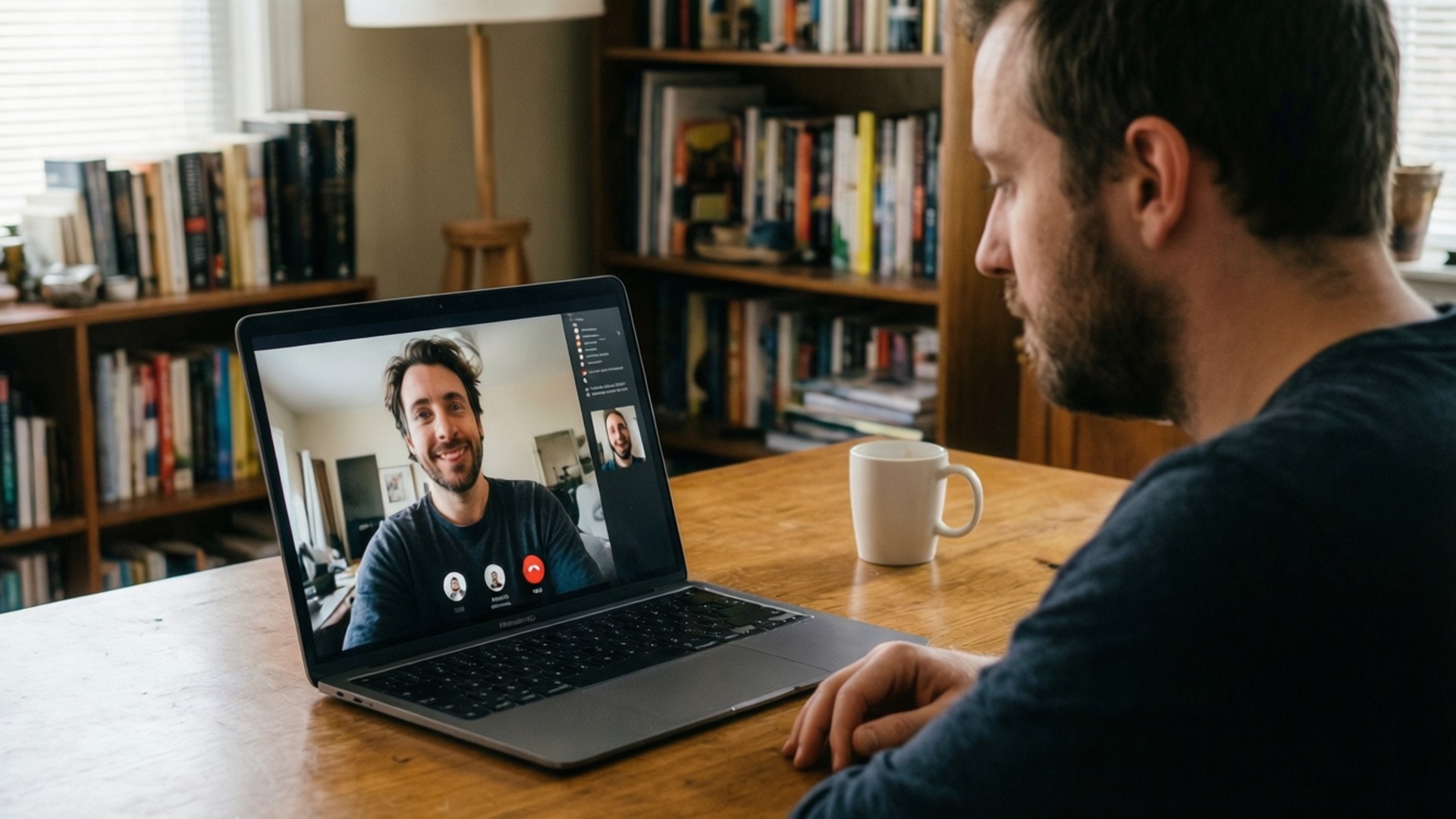 Kerja Jarak Jauh FaceTime Wallpaper