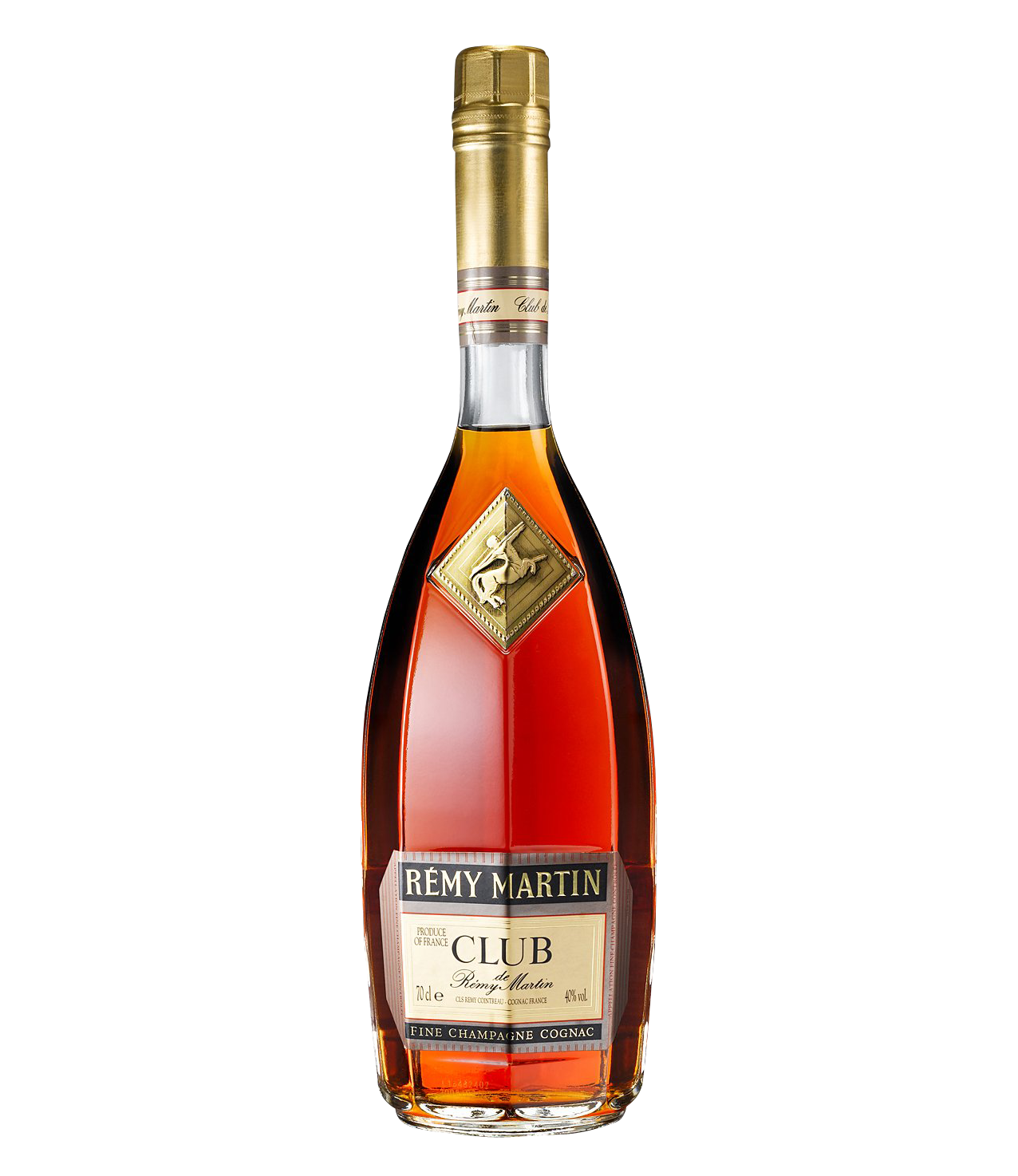 Remy Martin Club Cognac Bottle PNG