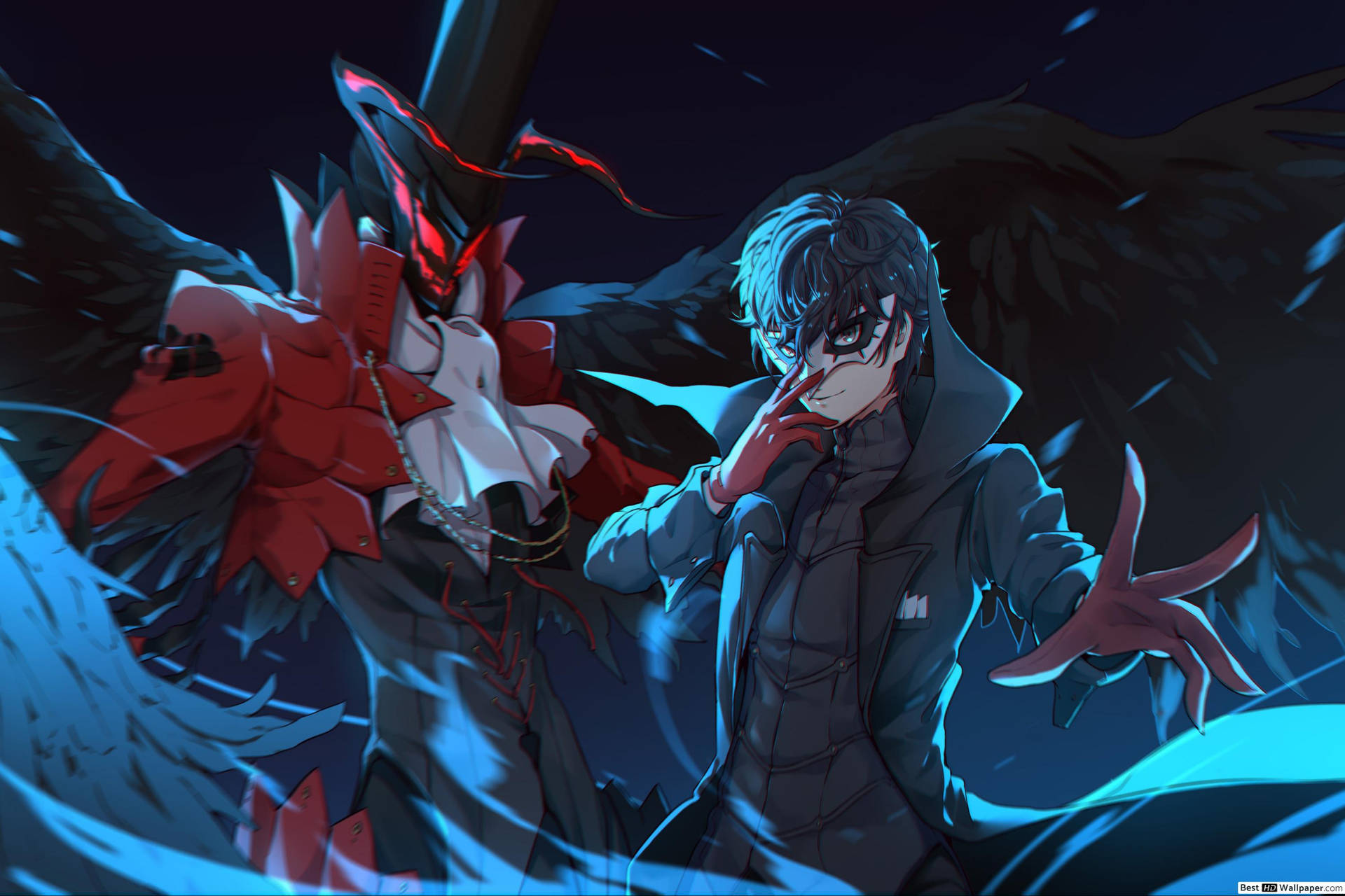 Ren Amamiya - Persona 5 Protagonist In Action Wallpaper