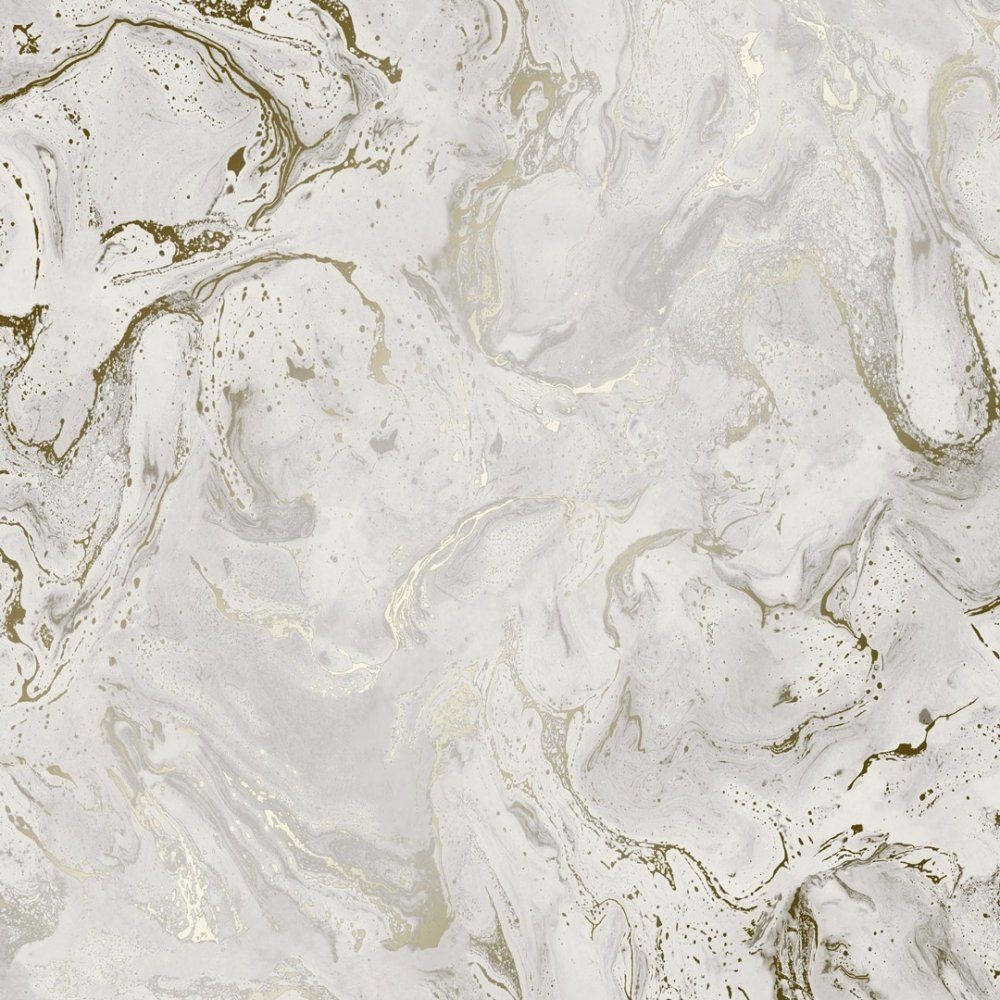 Ren Guld Marmor Wallpaper