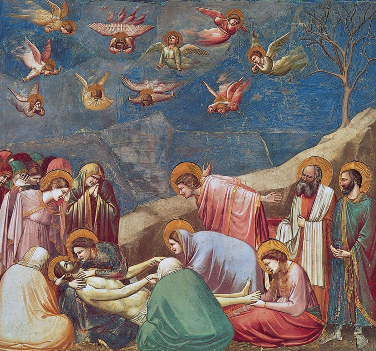 Jesus’død - Maleri Af Giovanni Rossetti.