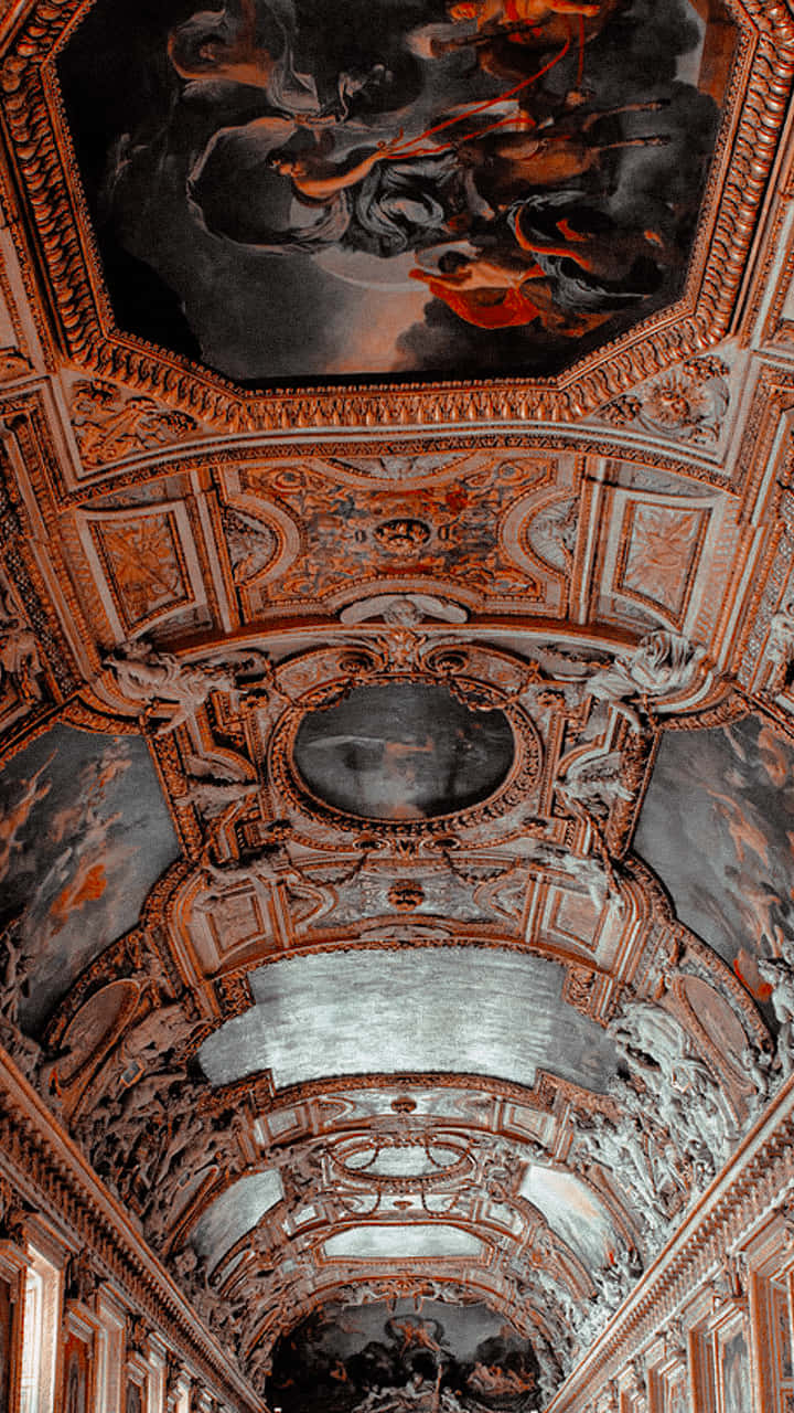 Renaissance Aesthetic Ceiling Wallpaper
